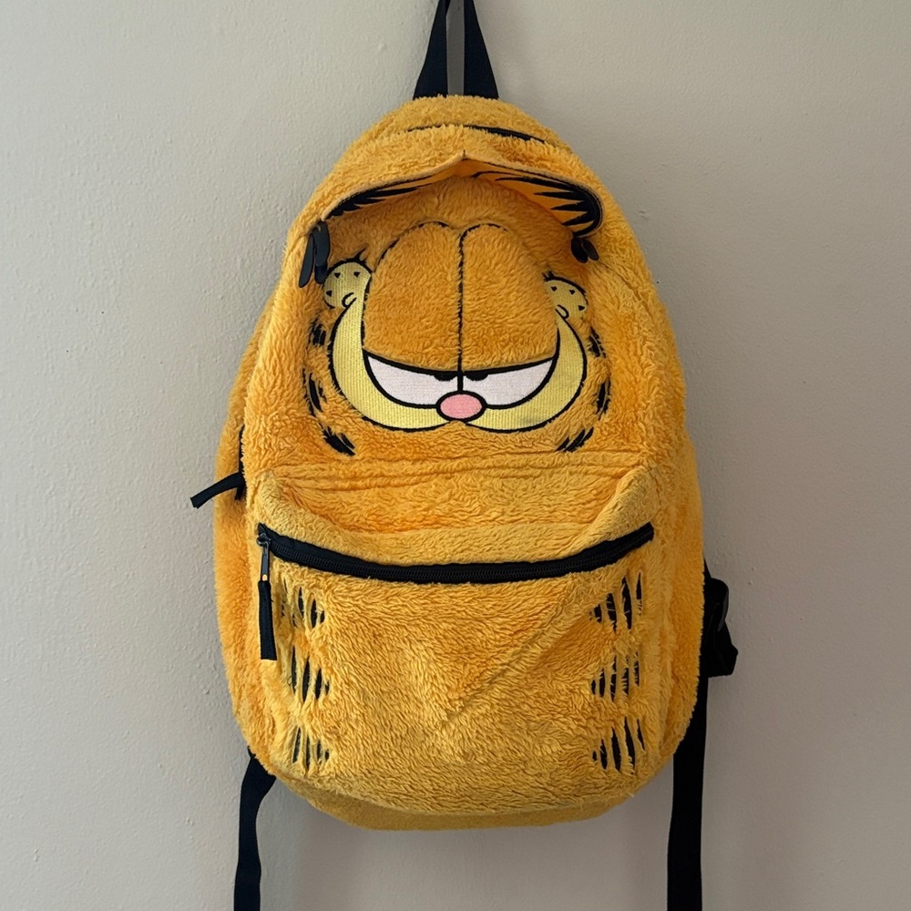 Garfield Character Plush Backpack